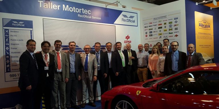 Equipo de Recalvi en Motortec