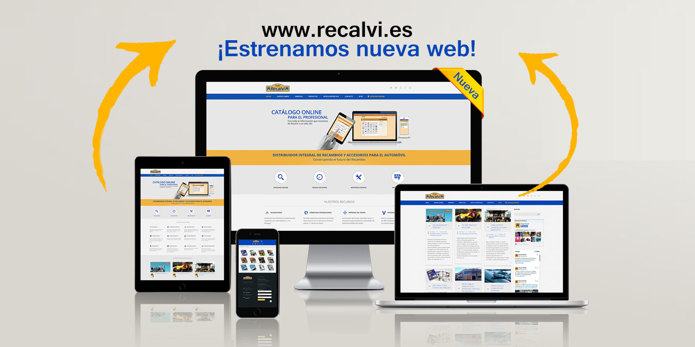 nueva web recalvi